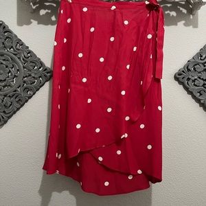 LOFT Crossover Wrap Skirt